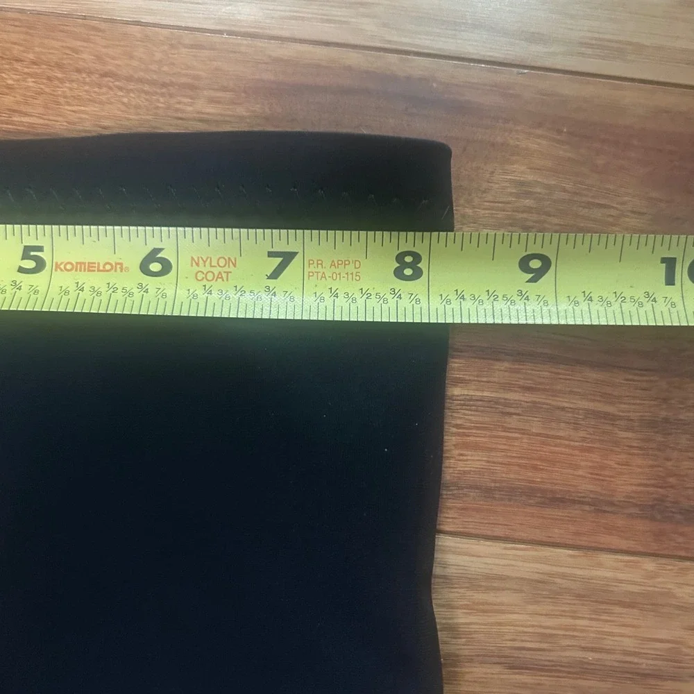 Truffle Collection Thigh High Boots Peep Toe Stiletto Heel Black‎ Size 8.5